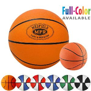 5" Rubber Basketballs (Mini) - 5 inch Mini Rubber Basketballs (Size 1)