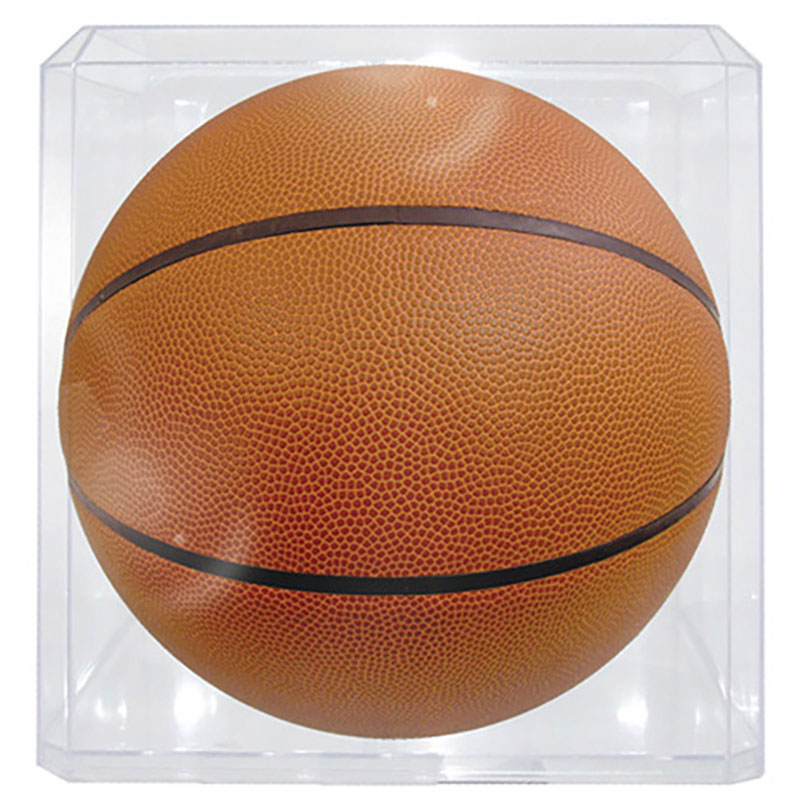 Clear Plastic Full-Size Basketball Cases (Unimprinted)
