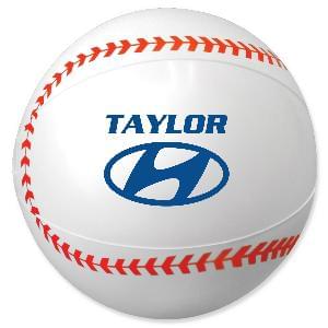 16" Baseball Beach Balls - Baseballs Beach Ball, 16 inch