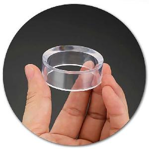 Clear Acrylic Sport Ball Ring Stands - Clear Acrylic Ring Stands