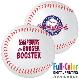 Baseballs, Synthetic Leather with Rubber or Cork Core - Synthetic Leather Baseballs