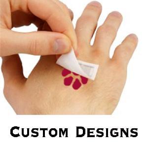 Tattoos - Your Design - Three Sizes - Tattoos, Custom Design