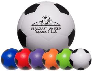 2 1/2" Stress Mini Soccer Balls - Soccer Ball Stress Relievers