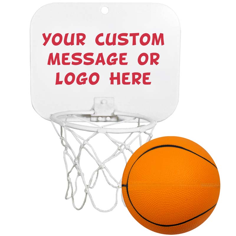 Mini Backboard Sets with Foam Blank Basketballs