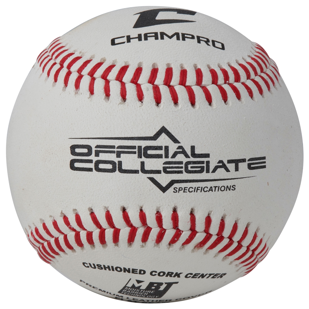 CHAMPRO Official Collegiate - Cork Core Baseballs (Blank)