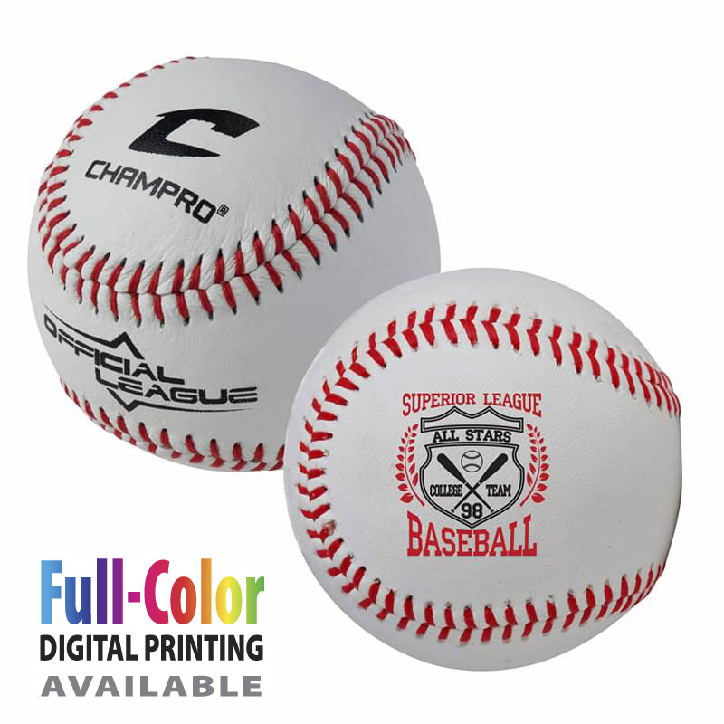 Official League - Cork and Rubber Core Baseballs, CHAMPRO