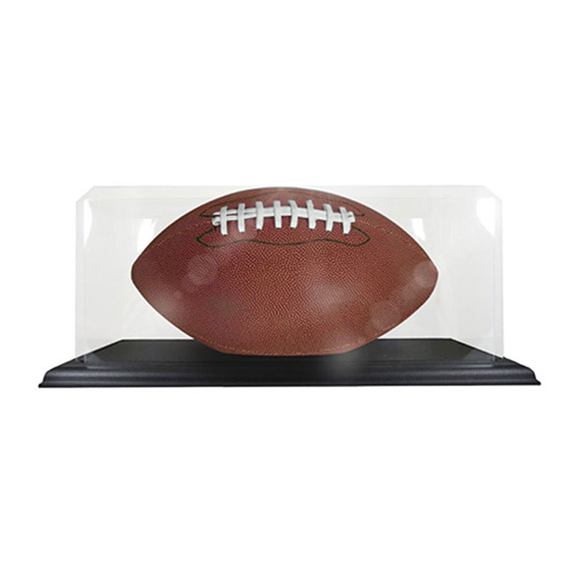 Clear Plastic Full-Size Football Cases (Unimprinted)