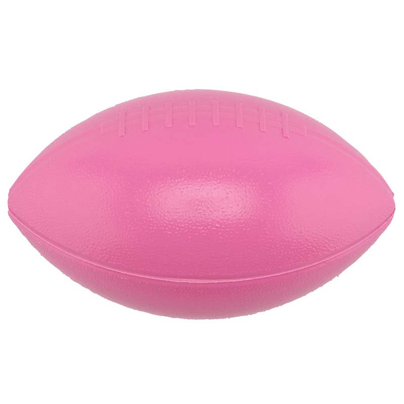 6" Pink (Awareness) Plastic Footballs