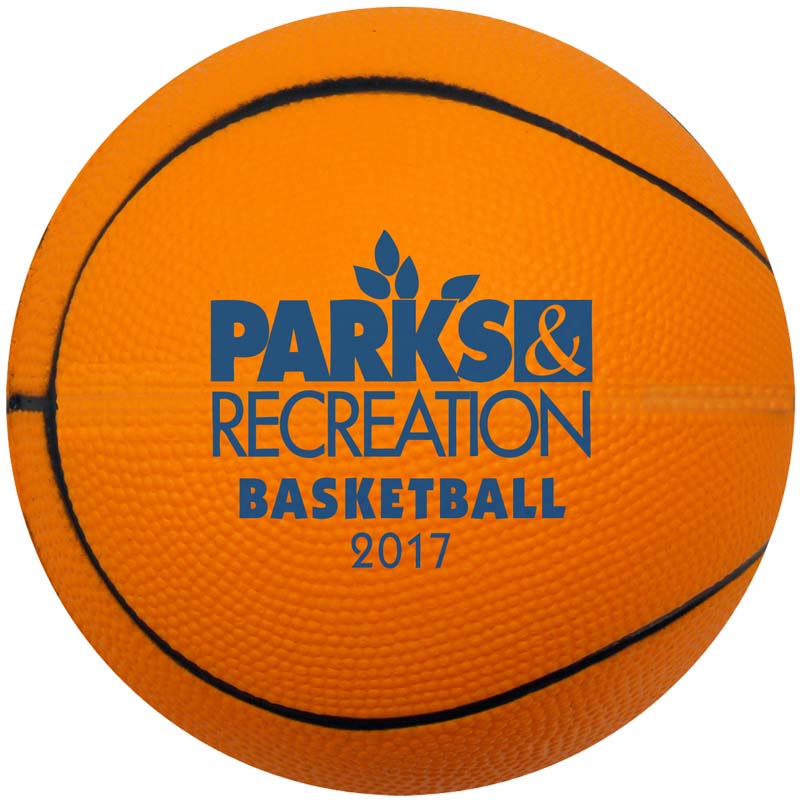 5" Foam Basketballs (Orange)