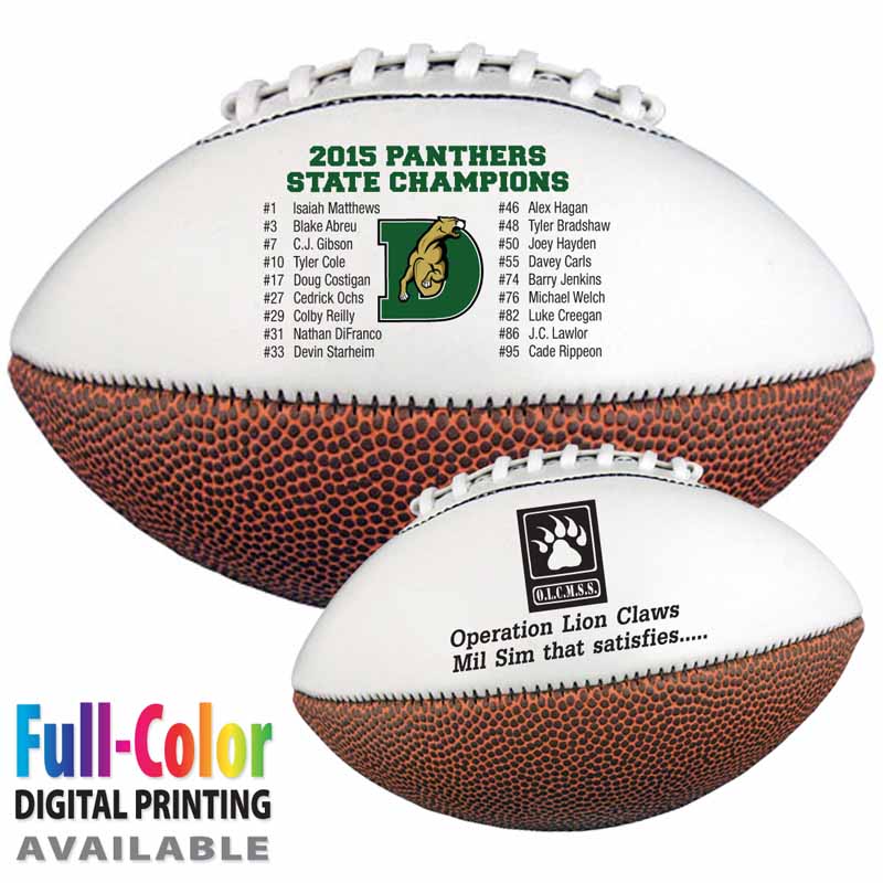 14" Signature Footballs (Full–Size)