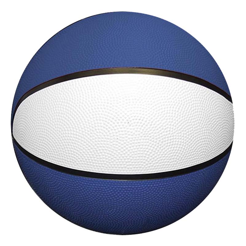 7" Rubber Basketballs (Mid&#8209;Size) - Blank, Shipped Deflated