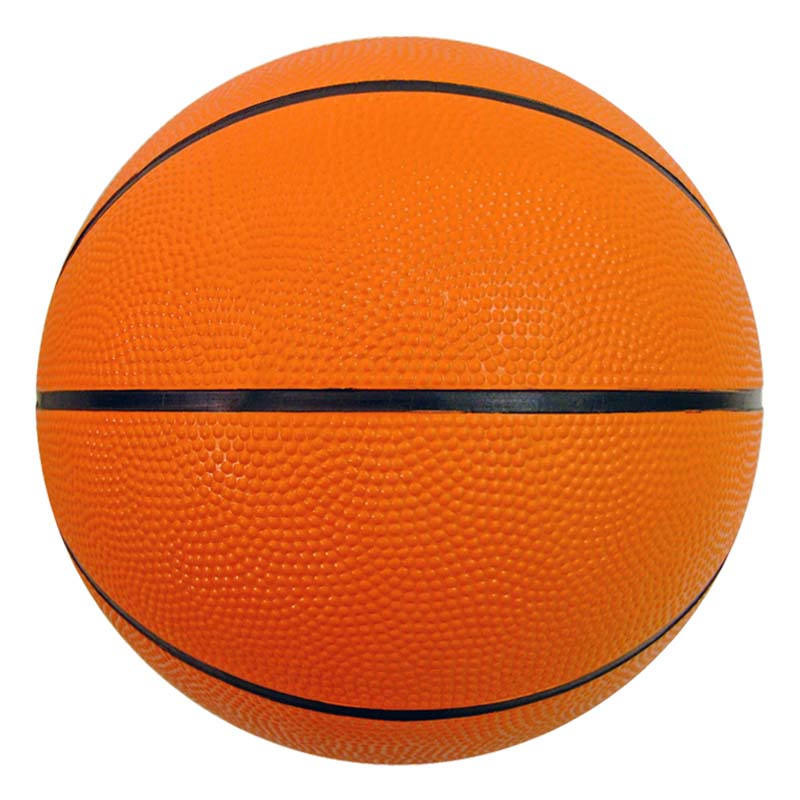 9" Rubber Basketballs (Full-Size)