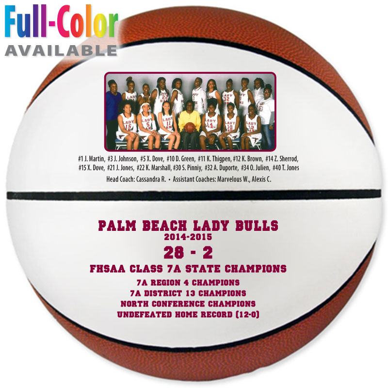 9" Signature Basketballs (Full-Size)