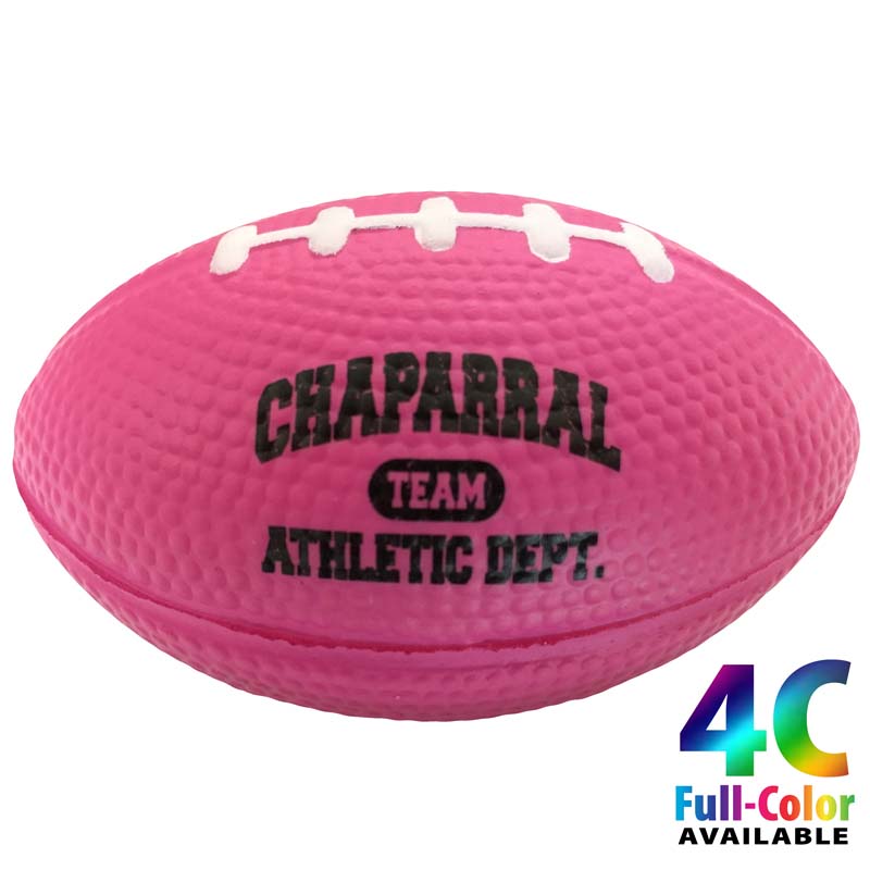 3 1/2" Stress Mini Footballs (Awareness)