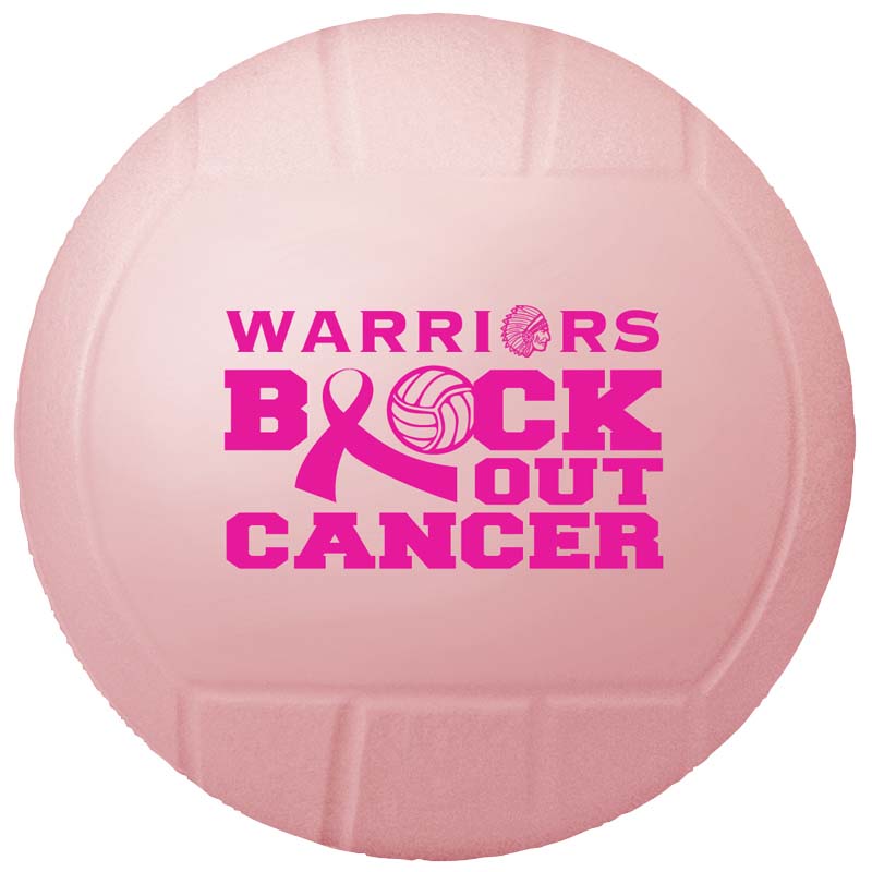 4 1/2" Vinyl Mini Volleyballs (Awareness)