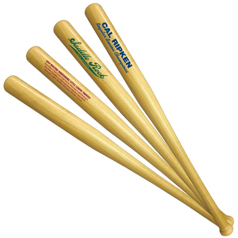 Baseball Bats, Wooden 34"