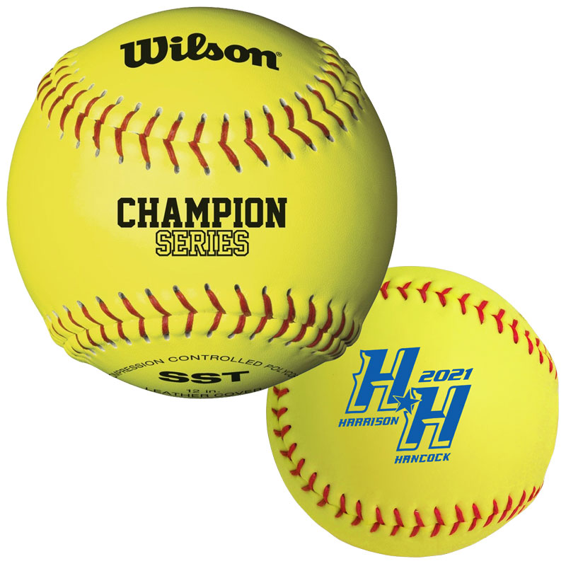 Softballs, 12" Wilson NFHS Leather (fastpitch)