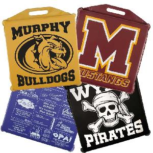 Square Vinyl Stadium Seat Cushions (14" x 14" x 1-1/4") - Square Vinyl Stadium Seat Cushion (14 inch x 14 inch x 1 1/4 inch)