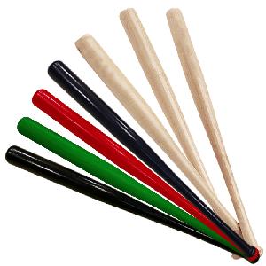 Baseball Bats, Wooden 18" (Blanks) - 18 inch Wooden Blank Baseballs Bats
