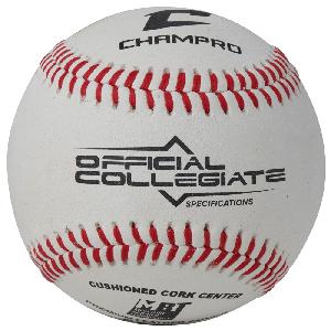 CHAMPRO Official Collegiate - Cork Core Baseballs (Blank) - (Blank) CHAMPRO Collegiate Baseballs