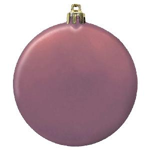 3" Flat Shatterproof Ornaments (Satin Finish)