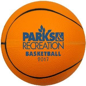 5" Foam Basketballs (Orange) - 5 inch Foam Basketballs