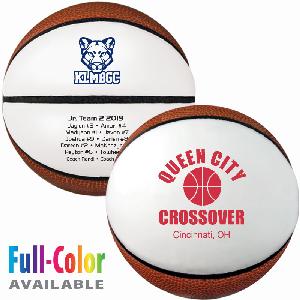5" Signature Mini Basketballs - Mini Synthetic Leather Signature Basketballs